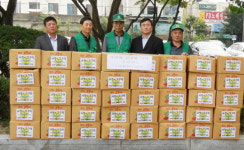 천안 문성동에 고구마 기탁