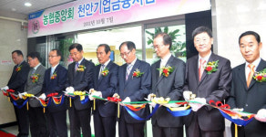 충남농협 천안기업금융지점 이전 개점