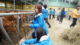아산 충무교육원, 천안제일고 농장 견학