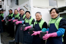 대전크리스찬리더스클럽 연탄 배달