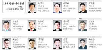 19대 총선 예비후보 (대전)