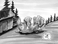 사냥꾼이 된 농사꾼 ③  金 王 錫 글 雲 米 그림