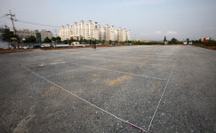 서산 임시 무료 공영주차장 조성