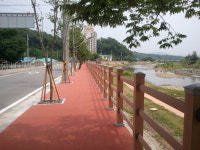 공주 유구 창말지구 보행자 전용도로 신설