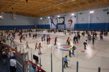 빙상장서 즐기는 피서