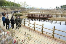 충북 보강천 물도 깨끗해지고 생태 공원으로
