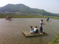 <사진뉴스>아산 논두렁축제 인기몰이