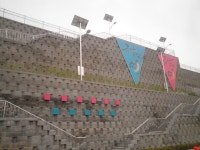 금산인삼약초시장 주차장 벽화 단장