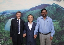 앤드류 IFOAM 본부 회장 괴산군 방문