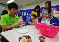 백석대 장애학생과 함께하는 무지개마을 행사