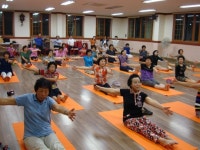 괴산보건소 운영 호응 목나루 건강교실서 체력 다져요