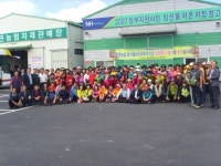 남면, 자매결연 지역농협회원들 밤재배농가 일손돕기