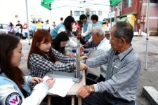 추부면 노인 150여명 대상