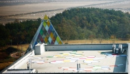 서산버드랜드 철새박물관 옥상 화려한 변신 눈길