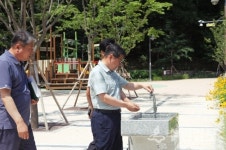 수원시 팔달구, 숙지공원 물놀이장 현장점검