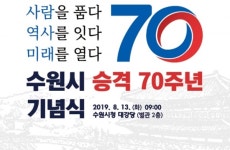 수원시 승격 70주년...125만명의 위엄 떨친다