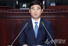 장태환 도의원, 내손중학교 설립 촉구