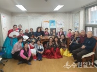 장안구 정자3동 벨리댄스 동아리, 관내 경로당 순회 재능기부 공연
