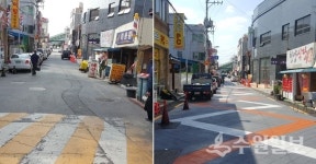 평택시 서정리역 일원, 보행자 우선도로 조성 완료