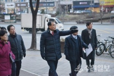 송영완 영통구청장, 망포 1·2동 방문해 현장확인