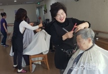 수원시 장안구, 어르신 위한 미용봉사 실시