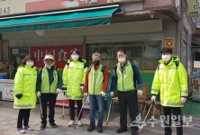 팔달구 고등동 방역지원반, 중국인 거리 방역