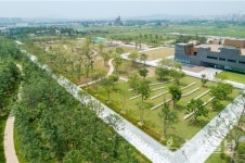 수원시 망포글빛공원 , 대한민국 조경대상 받는다