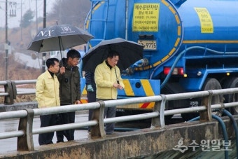 정장선 평택시장, 정부와 경기도에 관리천 수질오염 지역 특별재난지역 선포 건의