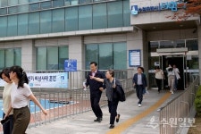 [포토뉴스] 수원도시공사, 더함파크서 지진발생 대비 복합재난훈련 실시
