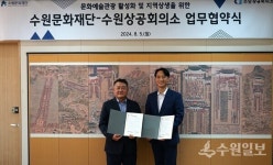 수원상공회의소-수원문화재단, 업무협약(MOU) 체결