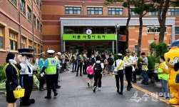 화성도시공사, 화성동탄경찰서와 스쿨존 어린이 교통안전 캠페인 참여