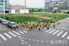 신천지자원봉사단 구리남양주지부, 다산2동 미개발지 환경정화 캠페인