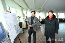 백경현 구리시장, 구리토평2 공공주택지구 현장 점검 