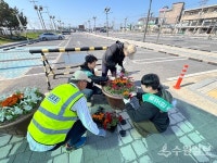 화성도시공사, 봄철 관광객 맞이 제부도 권역 공영주차장 환경정비 실시
