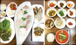 [맛집]점심에도 부담없는 회정식-광주 용봉동 ‘해동활어’