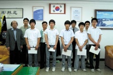 한림공고생 5명, 삼성장학재단 꿈 장학생증서 받아