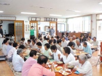 봉개동 번영로주유소 봉개경로당서 식사 대접