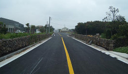 남원1리사무소-어항입구간 도로 완공