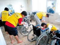 제주경찰청 성지요양원서 111 사랑나눔운동