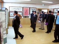노형동 주민자치위 등 서화작품 전시회 가져