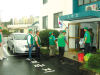 서홍동 새마을지도자 태극기달기운동 전개