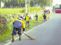 오라동통장협의회 오남로변 환경정비
