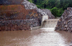 최대 규모 한천 제1저류지 완공