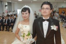 한국 신랑-베트남 신부 제주서 백년가약화제
