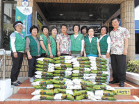 삼도2동 부녀회, 이웃돕기 쌀 기탁