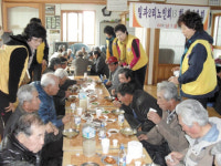 대정읍적십자봉사회, 어르신 점심식사 제공