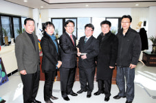 신례2리 서귀포시교육발전기금 전달