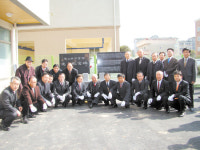 진주강씨 정랑공파문중회 기념비 제막식