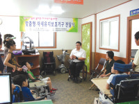 제주보조공학서비스센터, 기구 전달
