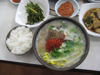 순대골…쫄깃한 순대・진한국물에 고향생각 절로